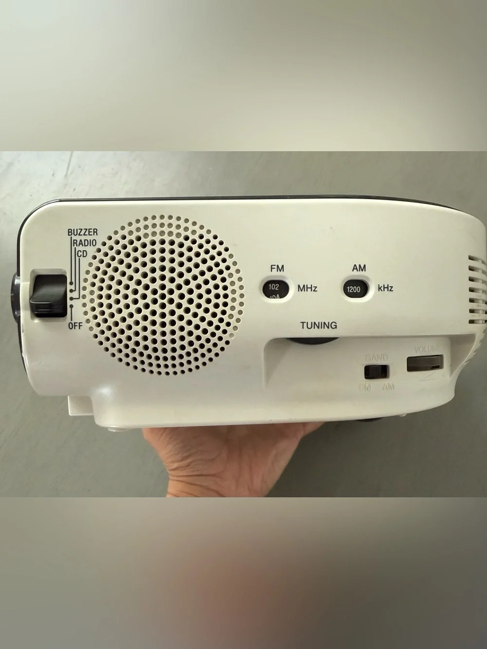 Sony Dream Machine ICF-CD815 AM/FM Stereo CD Clock Radio with Dual Alarm